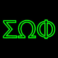 Sigmao Mega Phi Neon Skilt