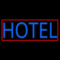 Simple Hotel Neon Skilt