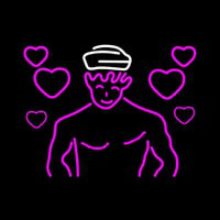 Singing Sailor Logo Neon Skilt