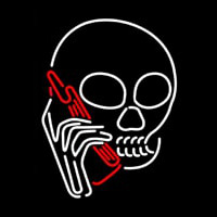 Skull Neon Skilt