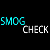 Smog Check Neon Skilt