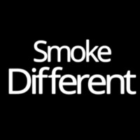 Smoke Different Neon Skilt