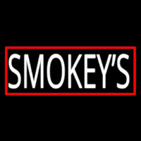 Smokeys Neon Skilt