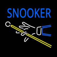 Snooker Neon Skilt