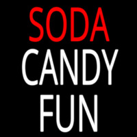 Soda Candy Fun Neon Skilt