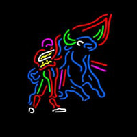 Spanish Bullfighter Neon Skilt