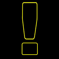 Special Character Logo Neon Skilt