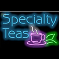 Specialty Teas Cafe Neon Skilt