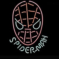 Spiderman Super Man Logo Pub Fremvisning Butik Øl Bar Neon Skilt Gave
