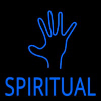 Spiritual Hands Neon Skilt