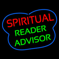 Spiritual Reader Advisor Neon Skilt