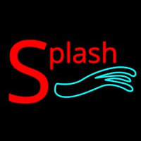 Splash Neon Skilt