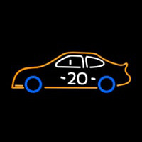 Sport Car 20 Neon Skilt
