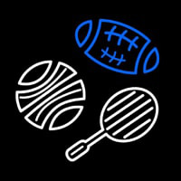 Sports Icon Logo Neon Skilt