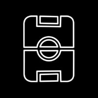 Sports Stadium Icon Neon Skilt