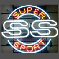 Ss Super Sport Neon Skilt