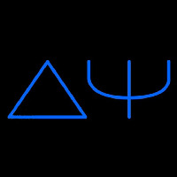 St Anthony Hall Delta Psi Neon Skilt