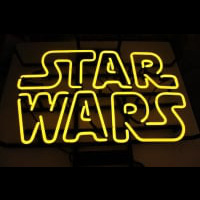Star Wars Neon Skilt