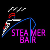 Steamer Bar Boat Neon Skilt