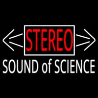 Stereo Sound Of Science Neon Skilt