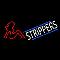 Strippers Neon Skilt