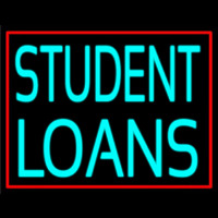 Students Loan Neon Skilt