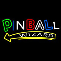 Stylish Pinball Wizard 1 Neon Skilt