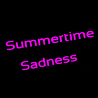 Summertime Sadness Neon Skilt