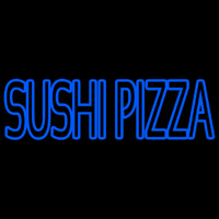 Sushi Pizza Neon Skilt
