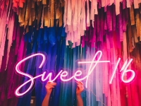 Sweet 16 Neon Skilt