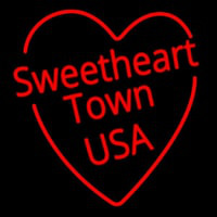 Sweetheart Town Neon Skilt