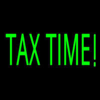 Ta  Time Neon Skilt