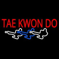 Tae Kwon Do Neon Skilt
