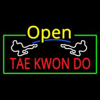 Tae Kwon Do Neon Skilt