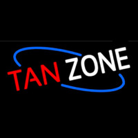 Tan Zone Neon Skilt