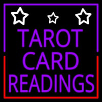 Tarot Card Readings Neon Skilt