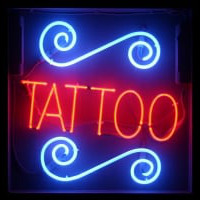 Tattoo Neon Skilt