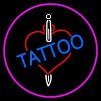 Tattoos Inside Heart Neon Skilt