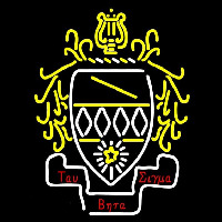 Tau Beta Sigma Logo Neon Skilt