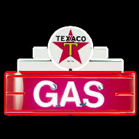 Te aco Logo Gas Neon Skilt