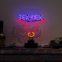 Tex Mex Desktop Neon Skilt