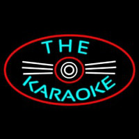 The Karaoke Neon Skilt