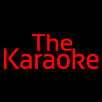 The Karaoke Neon Skilt