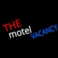 The Motel Vacancy Neon Skilt