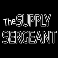 The Supply Sergeant Neon Skilt