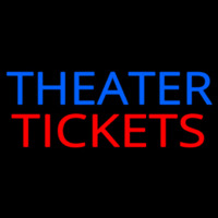 Theatre Tickets Neon Skilt