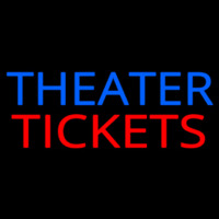 Theatre Tickets Neon Skilt
