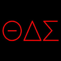 Theta Delta Sigma Neon Skilt