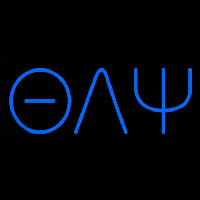 Theta Lambda Psi Neon Skilt