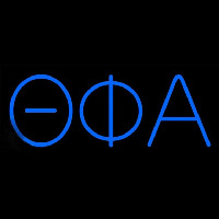 Theta Phi Alpha Neon Skilt
